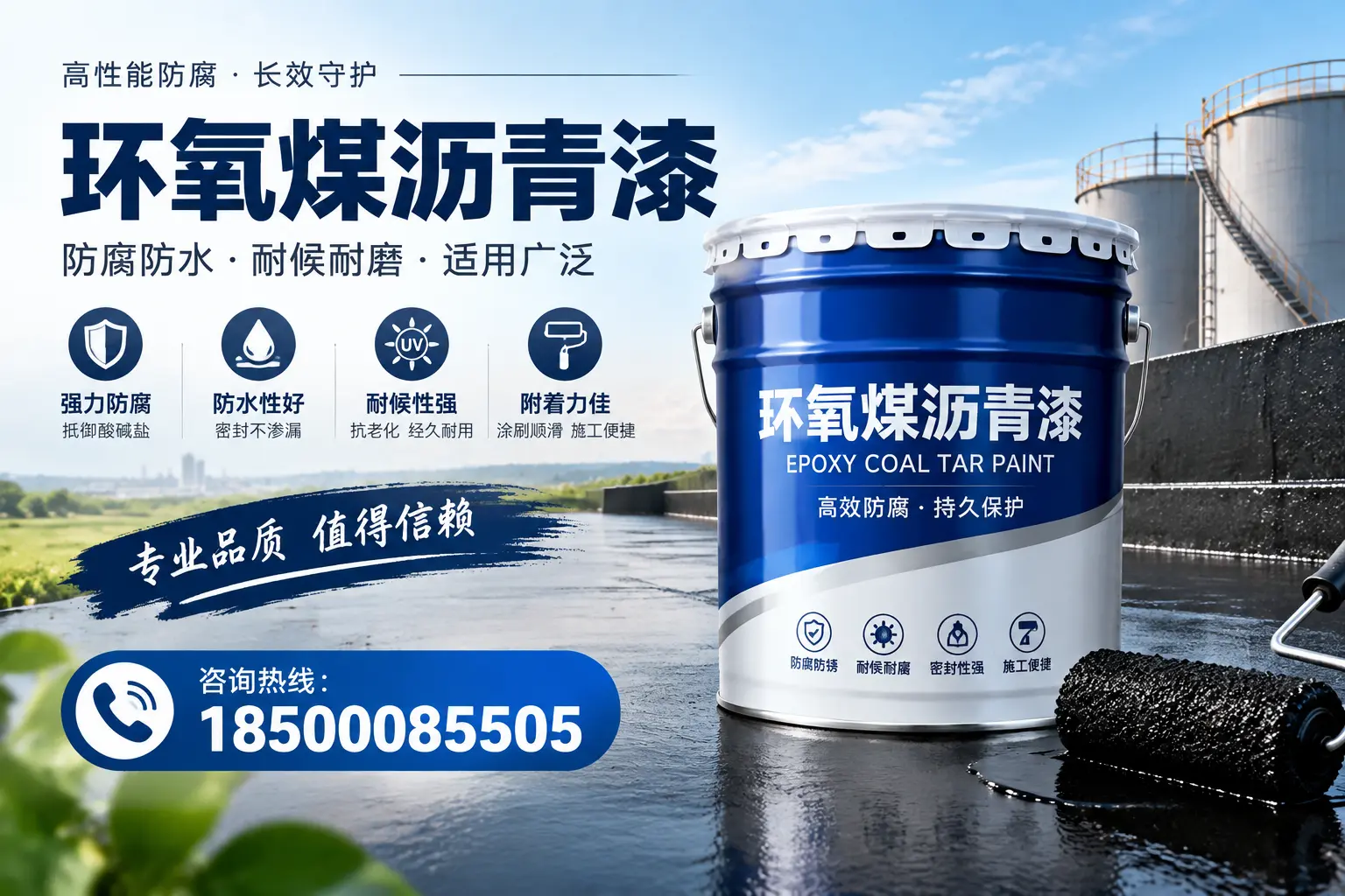 环氧煤沥青漆与油漆的区别，白银消费者最关心的问题